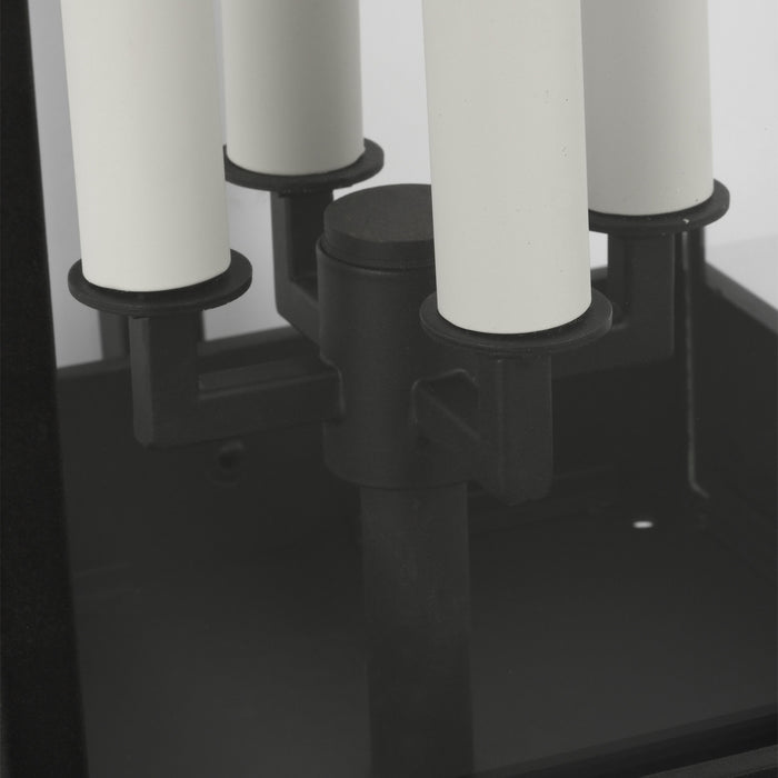 Myhouse Lighting Visual Comfort Studio - CO1444TXB - Four Light Outdoor Wall Sconce - Cupertino - Textured Black