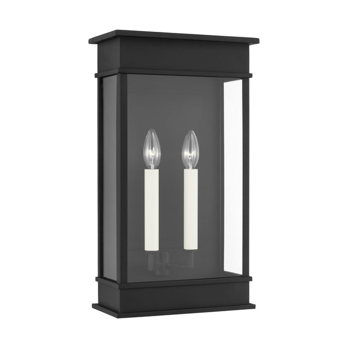 Myhouse Lighting Visual Comfort Studio - CO1472TXB - Two Light Outdoor Wall Sconce - Cupertino - Textured Black