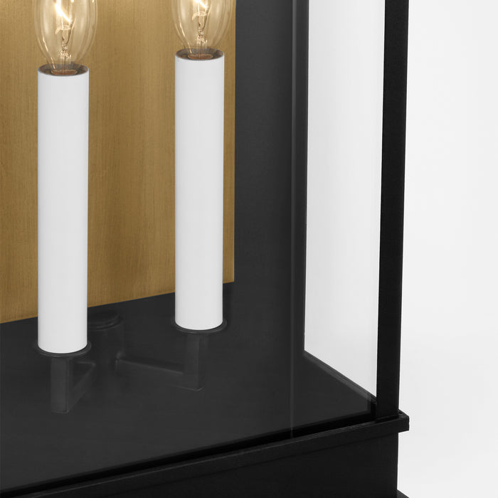 Myhouse Lighting Visual Comfort Studio - CO1472TXB - Two Light Outdoor Wall Sconce - Cupertino - Textured Black
