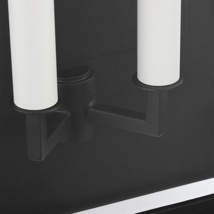 Myhouse Lighting Visual Comfort Studio - CO1472TXB - Two Light Outdoor Wall Sconce - Cupertino - Textured Black