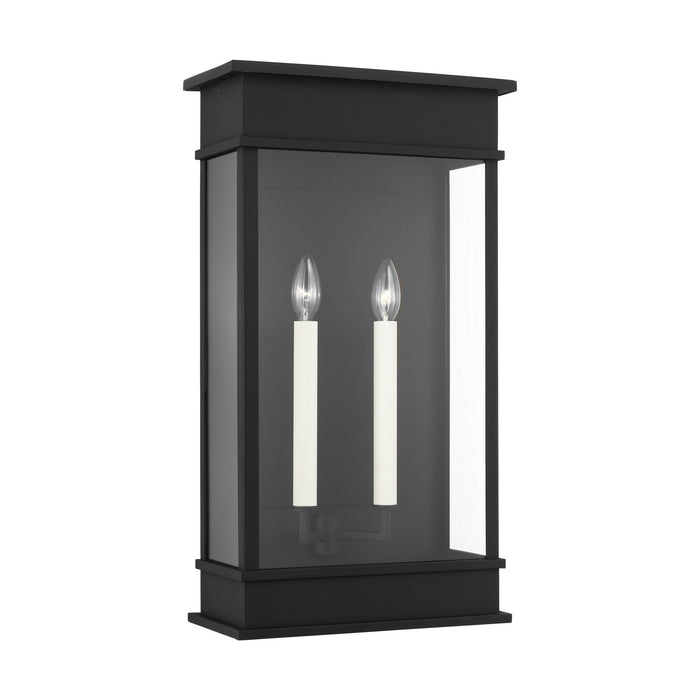 Myhouse Lighting Visual Comfort Studio - CO1482TXB - Two Light Outdoor Wall Sconce - Cupertino - Textured Black