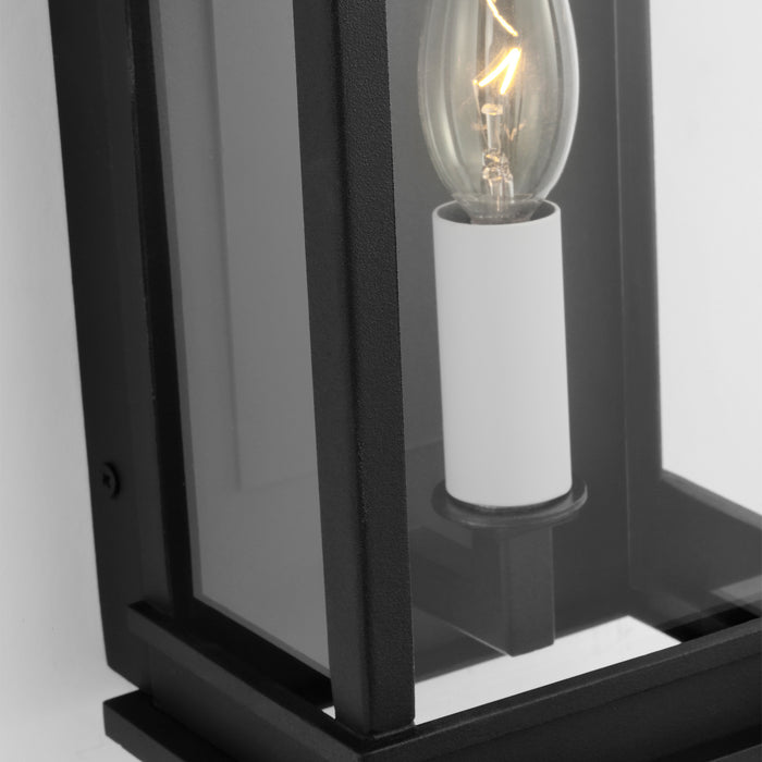 Myhouse Lighting Visual Comfort Studio - CO1491TXB - One Light Outdoor Wall Sconce - Cupertino - Textured Black