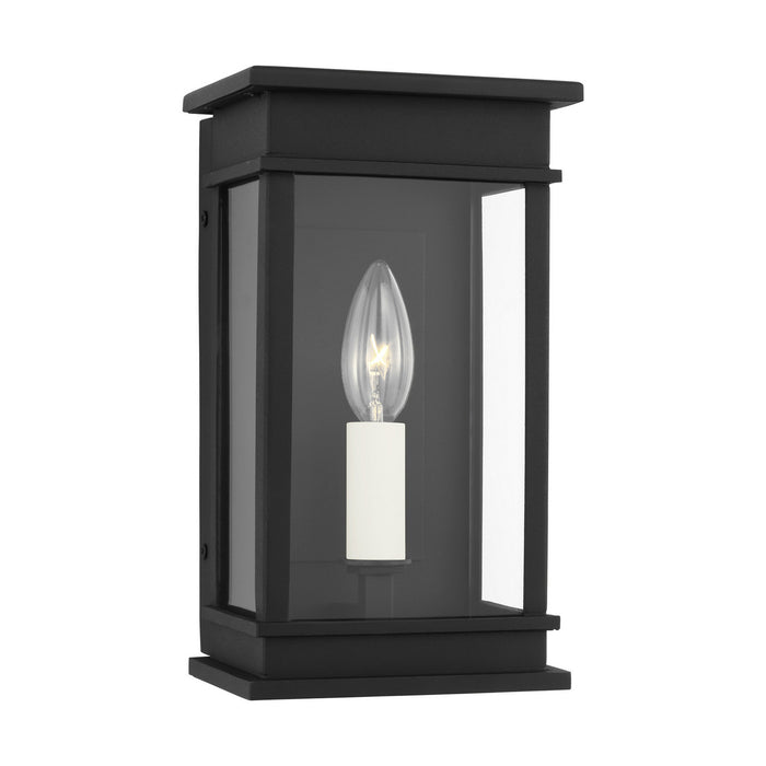 Myhouse Lighting Visual Comfort Studio - CO1491TXB - One Light Outdoor Wall Sconce - Cupertino - Textured Black
