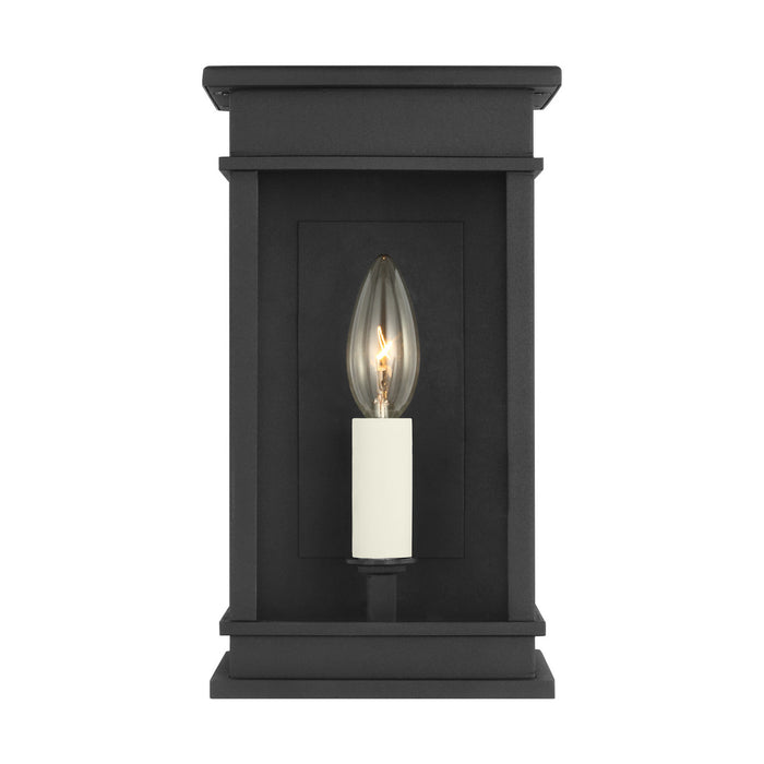 Myhouse Lighting Visual Comfort Studio - CO1491TXB - One Light Outdoor Wall Sconce - Cupertino - Textured Black