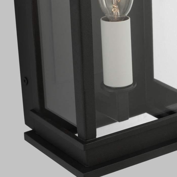 Myhouse Lighting Visual Comfort Studio - CO1491TXB - One Light Outdoor Wall Sconce - Cupertino - Textured Black