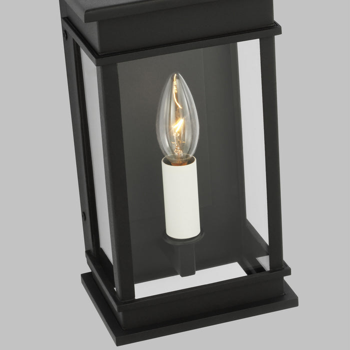 Myhouse Lighting Visual Comfort Studio - CO1491TXB - One Light Outdoor Wall Sconce - Cupertino - Textured Black