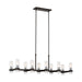 Myhouse Lighting Visual Comfort Studio - CC13810AI - Ten Light Chandelier - Geneva - Aged Iron