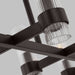 Myhouse Lighting Visual Comfort Studio - CC13810AI - Ten Light Chandelier - Geneva - Aged Iron