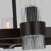 Myhouse Lighting Visual Comfort Studio - CC16810AI - Eight Light Chandelier - Geneva - Aged Iron