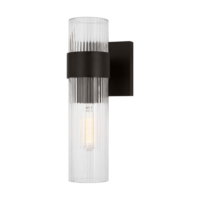 Myhouse Lighting Visual Comfort Studio - CV1021AI - One Light Bath Vanity - Geneva - Aged Iron