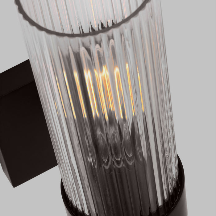 Myhouse Lighting Visual Comfort Studio - CV1021AI - One Light Bath Vanity - Geneva - Aged Iron