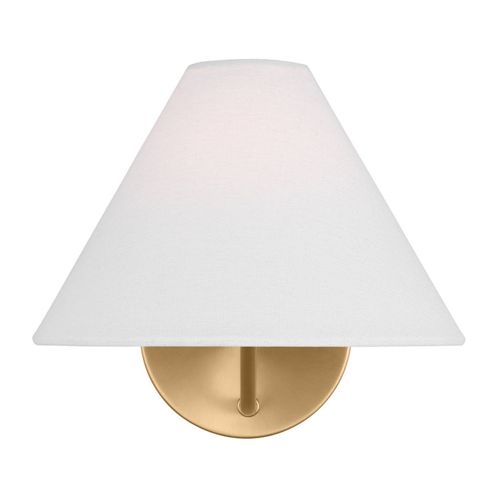 Myhouse Lighting Visual Comfort Studio - DJW1001SB - One Light Bath Vanity - Burke - Satin Brass