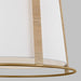 Myhouse Lighting Visual Comfort Studio - DJP1002SB - Two Light Pendant - Cortes - Satin Brass
