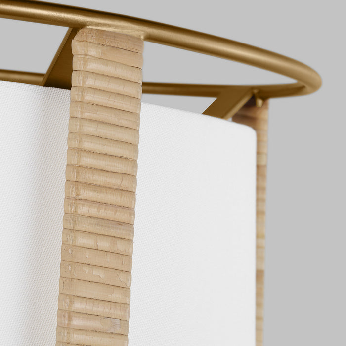 Myhouse Lighting Visual Comfort Studio - DJP1002SB - Two Light Pendant - Cortes - Satin Brass