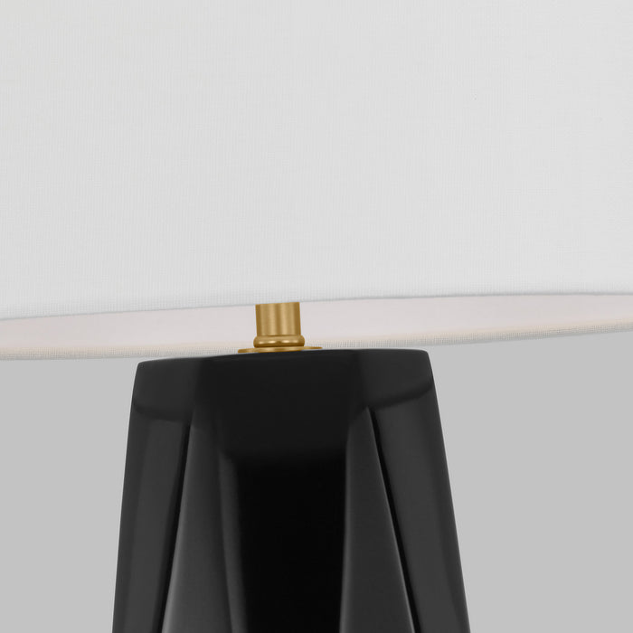 Myhouse Lighting Visual Comfort Studio - DJT1071GBK1 - One Light Table Lamp - Moresby - Gloss Black