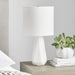 Myhouse Lighting Visual Comfort Studio - DJT1071GW1 - One Light Table Lamp - Moresby - Gloss White