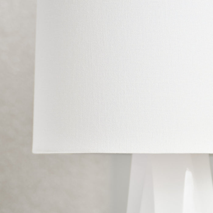 Myhouse Lighting Visual Comfort Studio - DJT1071GW1 - One Light Table Lamp - Moresby - Gloss White