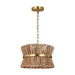 Myhouse Lighting Visual Comfort Studio - DJP1052SB - Two Light Pendant - Thurlo - Satin Brass