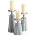 Myhouse Lighting Cyan - 11562 - Candle Holder - Tapered Grey