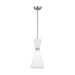 Myhouse Lighting Visual Comfort Studio - DJP1101BS - One Light Pendant - Belcarra - Brushed Steel