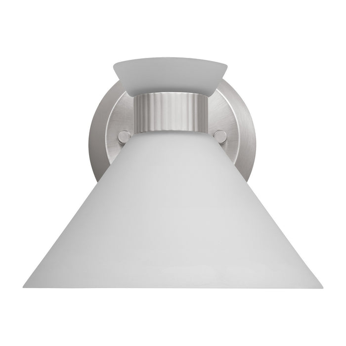 Myhouse Lighting Visual Comfort Studio - DJV1011BS - One Light Wall Sconce - Belcarra - Brushed Steel