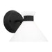 Myhouse Lighting Visual Comfort Studio - DJV1011MBK - One Light Wall Sconce - Belcarra - Midnight Black