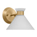 Myhouse Lighting Visual Comfort Studio - DJV1011SB - One Light Wall Sconce - Belcarra - Satin Brass