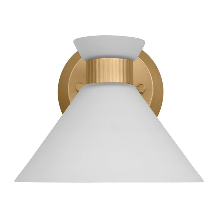 Myhouse Lighting Visual Comfort Studio - DJV1011SB - One Light Wall Sconce - Belcarra - Satin Brass