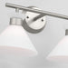 Myhouse Lighting Visual Comfort Studio - DJV1012BS - Two Light Bath - Belcarra - Brushed Steel