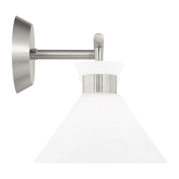 Myhouse Lighting Visual Comfort Studio - DJV1012BS - Two Light Bath - Belcarra - Brushed Steel