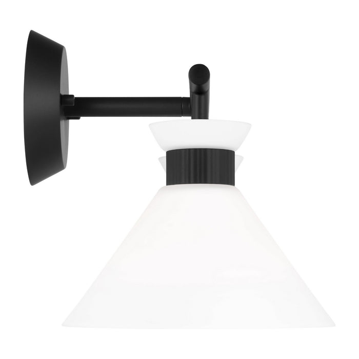 Myhouse Lighting Visual Comfort Studio - DJV1012MBK - Two Light Bath - Belcarra - Midnight Black