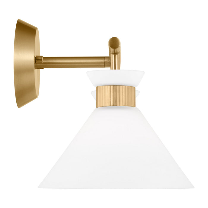 Myhouse Lighting Visual Comfort Studio - DJV1012SB - Two Light Bath - Belcarra - Satin Brass