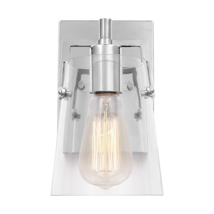 Myhouse Lighting Visual Comfort Studio - DJV1031CH - One Light Wall Sconce - Crofton - Chrome