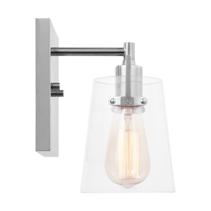 Myhouse Lighting Visual Comfort Studio - DJV1031CH - One Light Wall Sconce - Crofton - Chrome