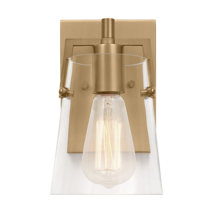 Myhouse Lighting Visual Comfort Studio - DJV1031SB - One Light Wall Sconce - Crofton - Satin Brass