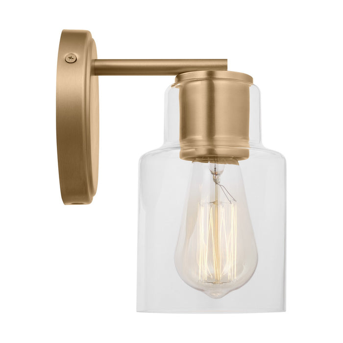 Myhouse Lighting Visual Comfort Studio - DJV1001SB - One Light Wall Sconce - Sayward - Satin Brass