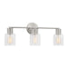 Myhouse Lighting Visual Comfort Studio - DJV1003BS - Three Light Bath - Sayward - Brushed Steel