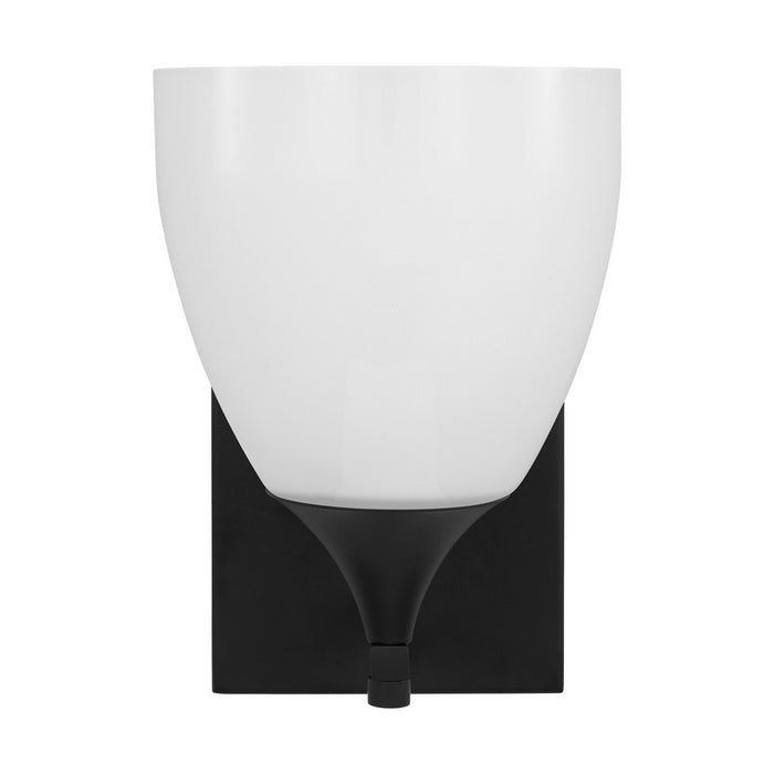 Myhouse Lighting Visual Comfort Studio - DJV1021MBK - One Light Wall Sconce - Toffino - Midnight Black