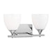 Myhouse Lighting Visual Comfort Studio - DJV1022CH - Two Light Bath - Toffino - Chrome