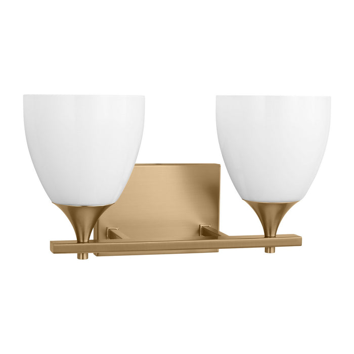 Myhouse Lighting Visual Comfort Studio - DJV1022SB - Two Light Bath - Toffino - Satin Brass