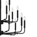 Myhouse Lighting Quoizel - ABR5132MBK - 18 Light Chandelier - Abner - Matte Black