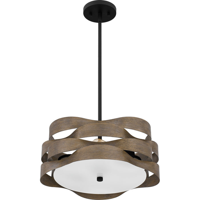 Myhouse Lighting Quoizel - APL2816MBK - Two Light Pendant - Appleton - Matte Black