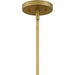 Myhouse Lighting Quoizel - BAY5028AB - Six Light Chandelier - Bayley - Aged Brass