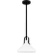 Myhouse Lighting Quoizel - BIK1510MBK - One Light Pendant - Brink - Matte Black