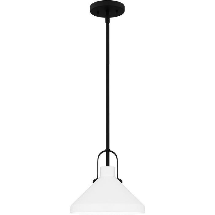 Myhouse Lighting Quoizel - BIK1510MBK - One Light Pendant - Brink - Matte Black