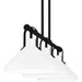 Myhouse Lighting Quoizel - BIK338MBK - Three Light Linear Chandelier - Brink - Matte Black