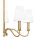 Myhouse Lighting Quoizel - BTY5026AB - Five Light Chandelier - Beatty - Aged Brass