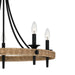 Myhouse Lighting Quoizel - CNI5026MBK - Five Light Chandelier - Catania - Matte Black