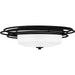 Myhouse Lighting Quoizel - CPE1620MBK - Two Light Flush Mount - Calliope - Matte Black