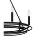 Myhouse Lighting Quoizel - CPE5025MBK - Six Light Chandelier - Calliope - Matte Black